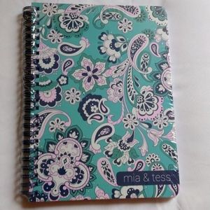 Mia & Tess Paisley Notebook